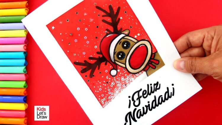 Haz Una Tarjeta De Navidad Con Tematica De Rodolfo El Reno - feliz navidad roblox id