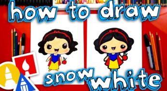 How To Draw Cute Snow White Kawaii