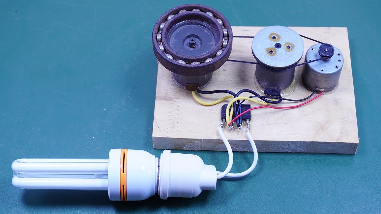 DIY Free Energy Generator One of the Fastest New Science Project 1