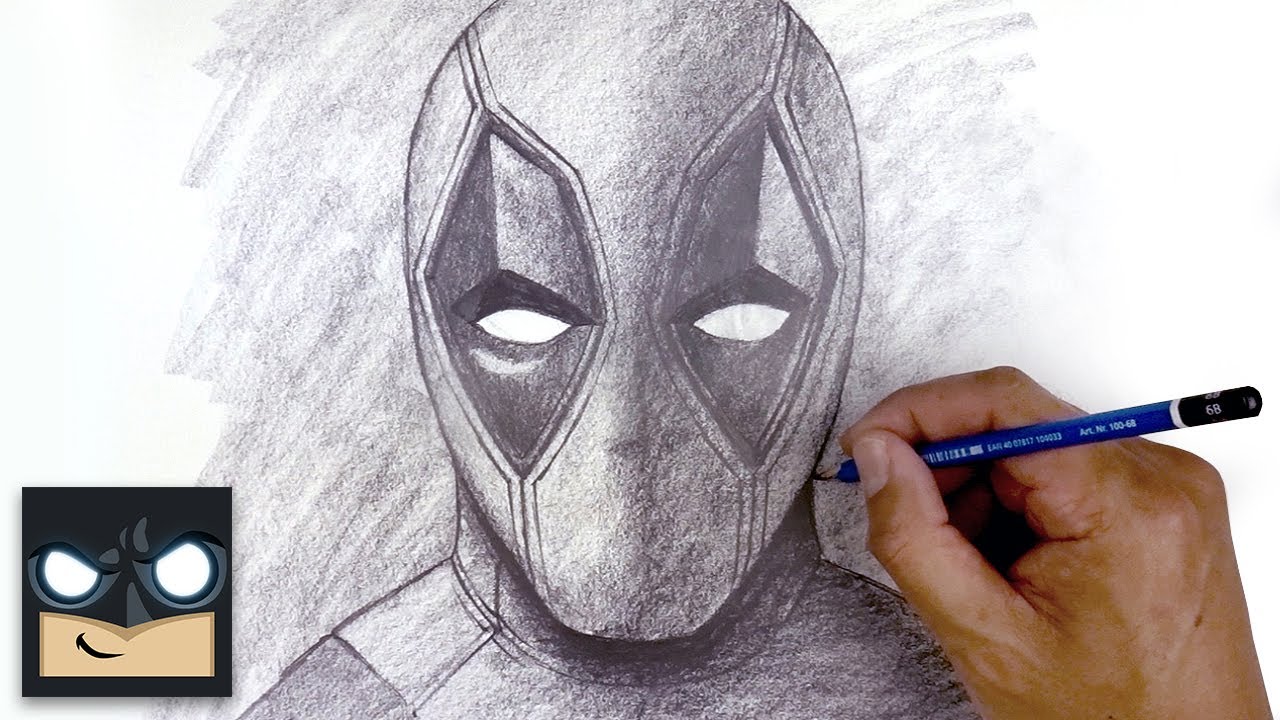 How To Draw Deadpool | Sketch Saturday (Step by Step) 