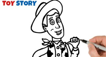 How to Draw Sheriff Woody from Toy Story