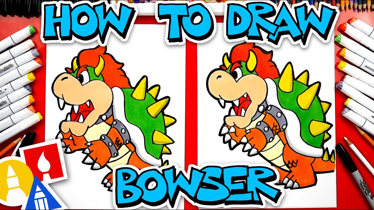 How To Draw Bowser - art hub how to make a roblox character