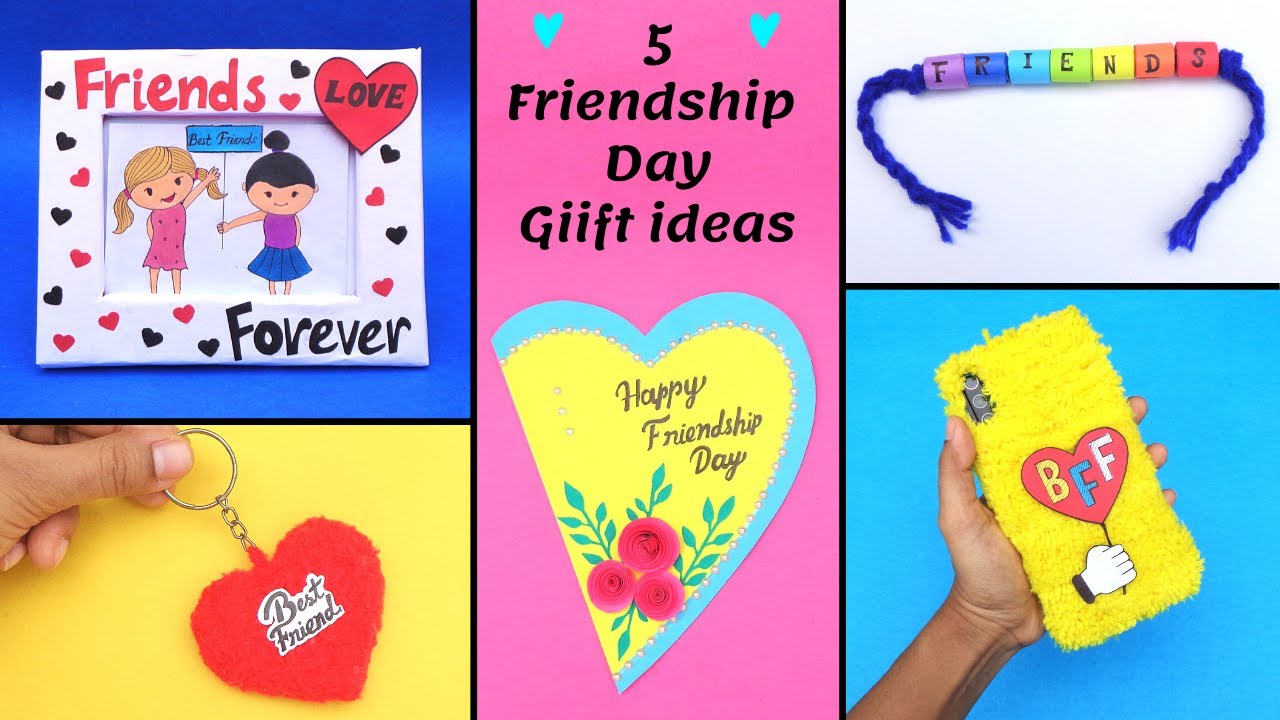 5 DIY Amazing Friendship Day Gift Ideas/Best out of waste/Gifts making for friends during lockdown 
