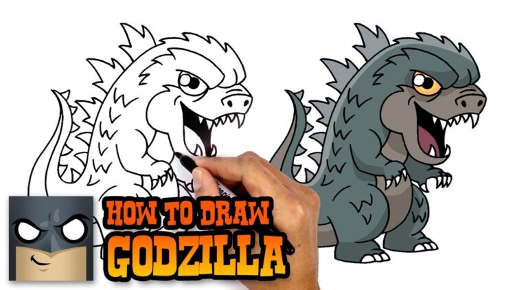 How To Draw Godzilla - vegito song roblox id