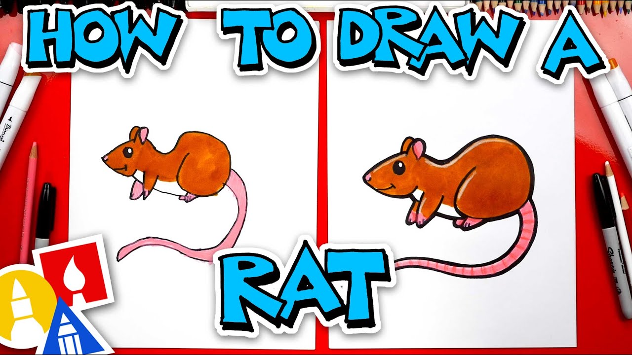 How To Draw A Rat - Year Of The Rat 