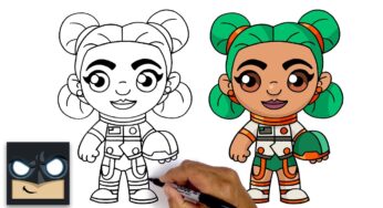 How To Draw Siona | Fortnite