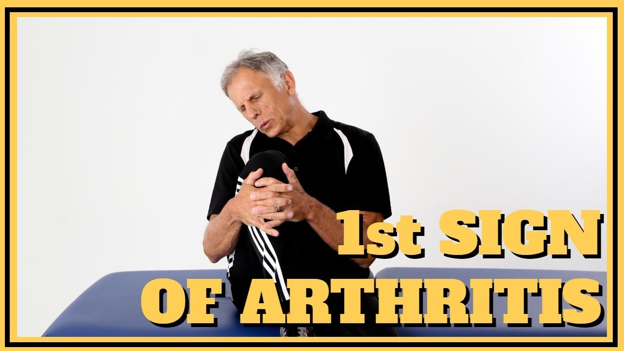 The First Sign You Are Getting Arthritis In Your Shoulder, Hip, or Knee (DYI Test) 