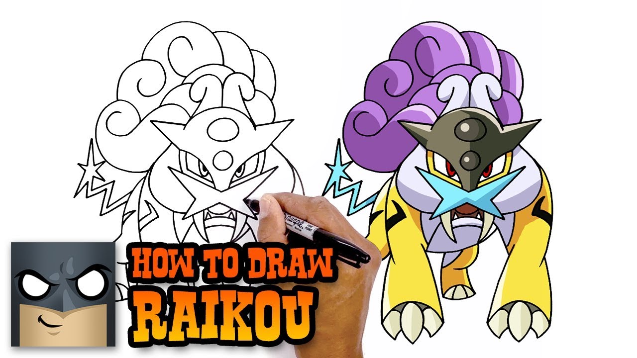 How to Draw Raikou | Pokemon (Art Tutorial) 