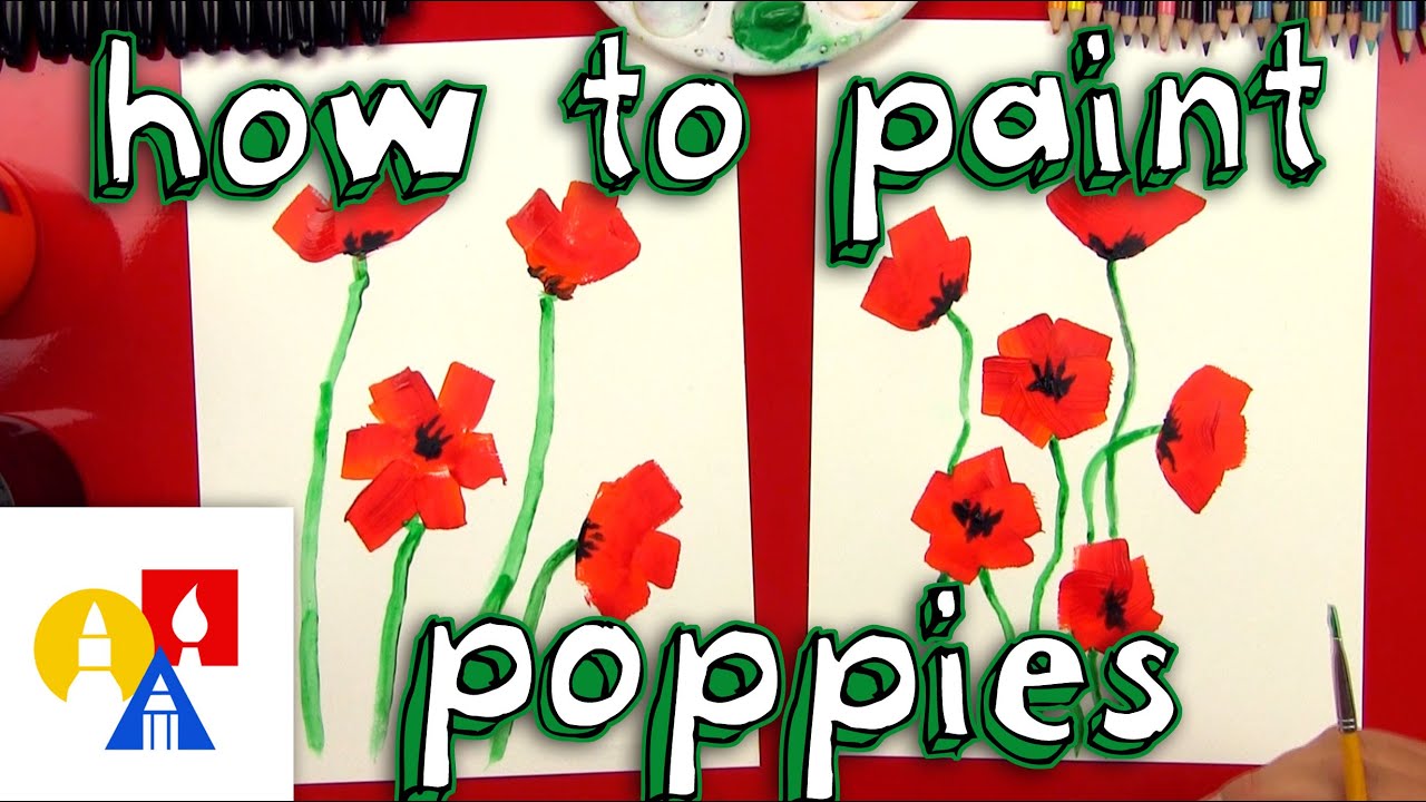 How To Paint Poppies For Kids - poppy roblox id