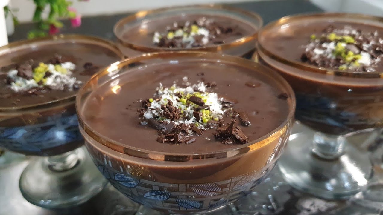 Turkish Dessert " Supangle" ♥️ | Turkish Chocolate Pudding Recipe 