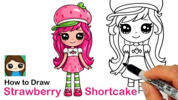 Easy Drawing Ideas And Tips For Kids Easy Draw Step By Step Drawing - strawberry shortcake roblox id