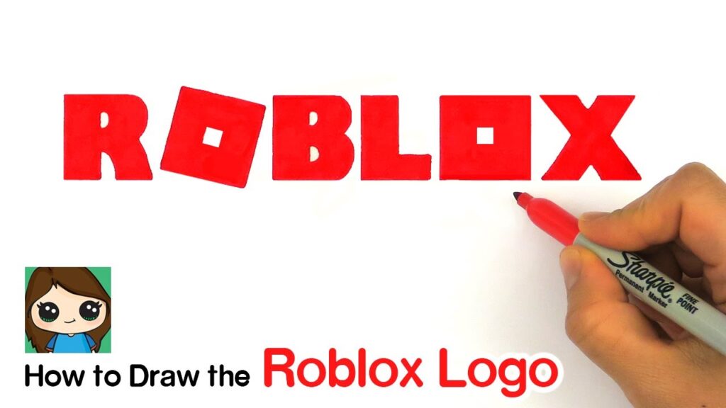 How To Draw The Roblox Logo - roblox youtube image id