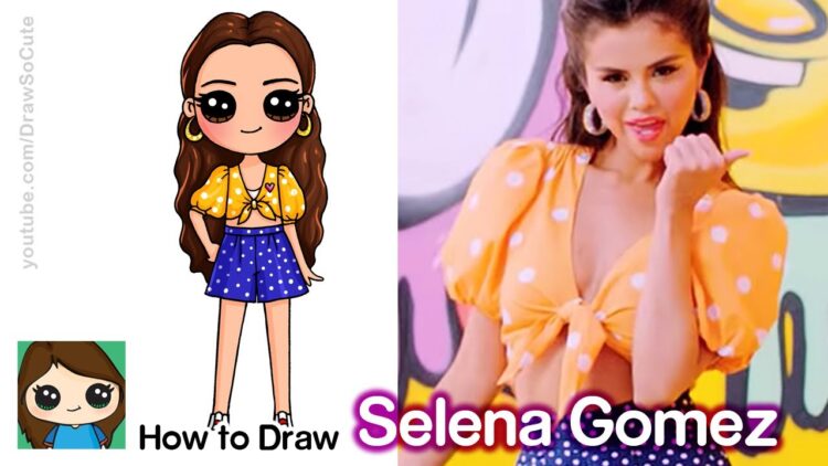 How To Draw Selena Gomez Ice Cream With Black Pink - roblox song code for selena gomes
