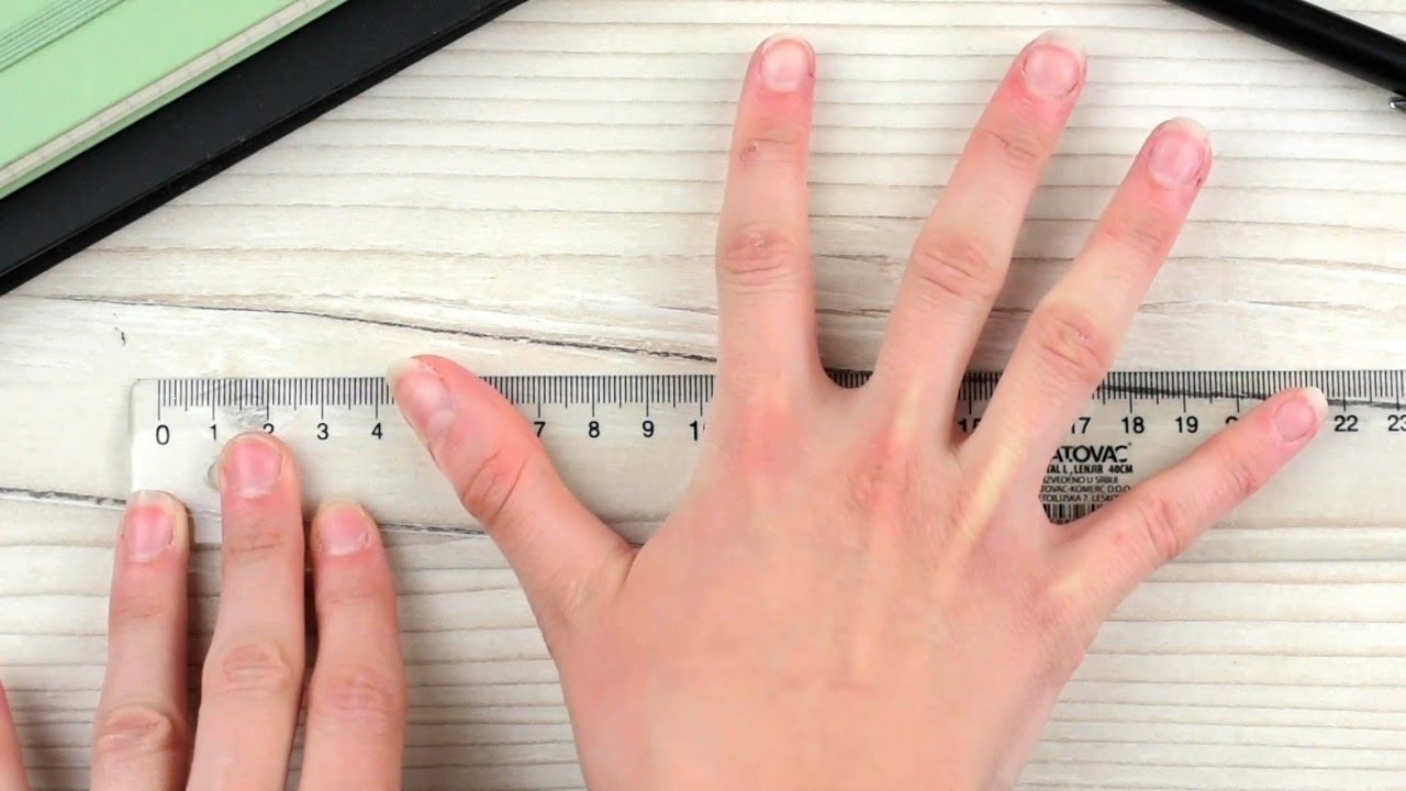 How to Measure Hand Size 