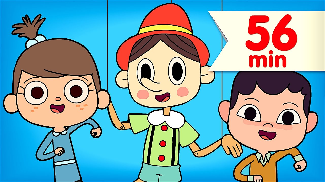 The Pinocchio + More | Kids Songs | Nursery Rhymes | Super Simple Songs 