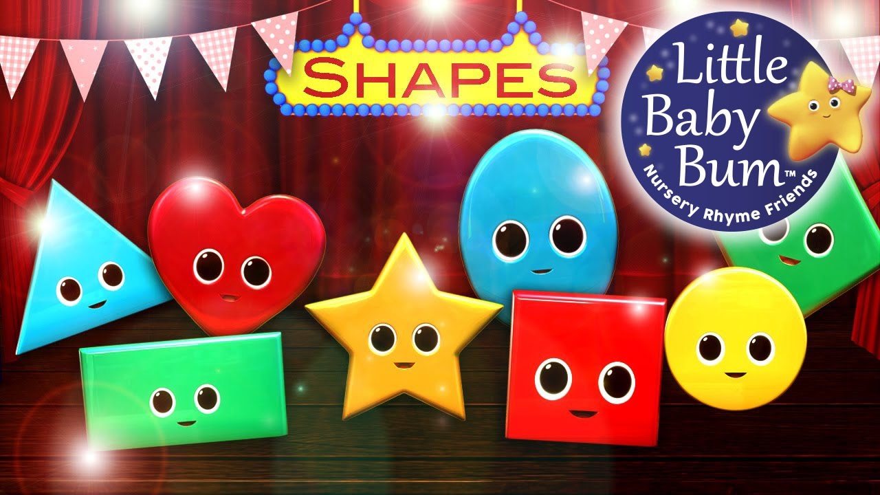Shapes Song | Learn with Little Baby Bum | Nursery Rhymes for Babies | ABCs and 123s 