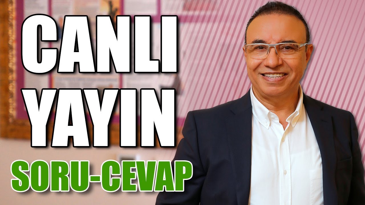 Soru-Cevap Canlı Yayını - Kişisel Gelişim Uzmanı Dr. Turhan Güldaş 