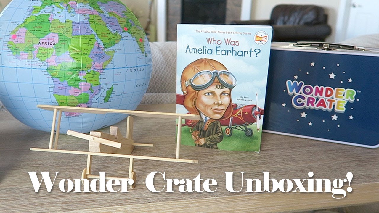 Kids Wonder Crate Subscription Box // UNBOXING! 