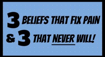 3 Simple Beliefs That Fix Pain & 3 That NEVER Will + Giveaway!