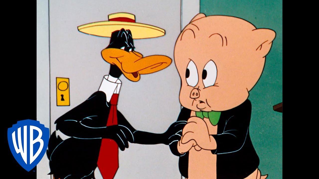 Looney Tunes | Daffy Tries To Scam Porky | Classic Cartoon | WB Kids 