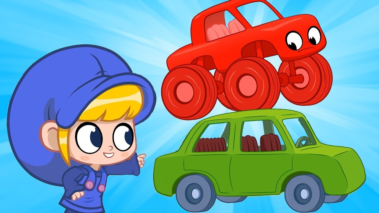 Morphle's Big Cars - Monster Trucks for Kids | Mila and Morphle | Cartoons for Kids | Morphle TV 