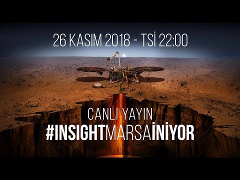InSight Mars'a İniyor! (CANLI YAYIN) 