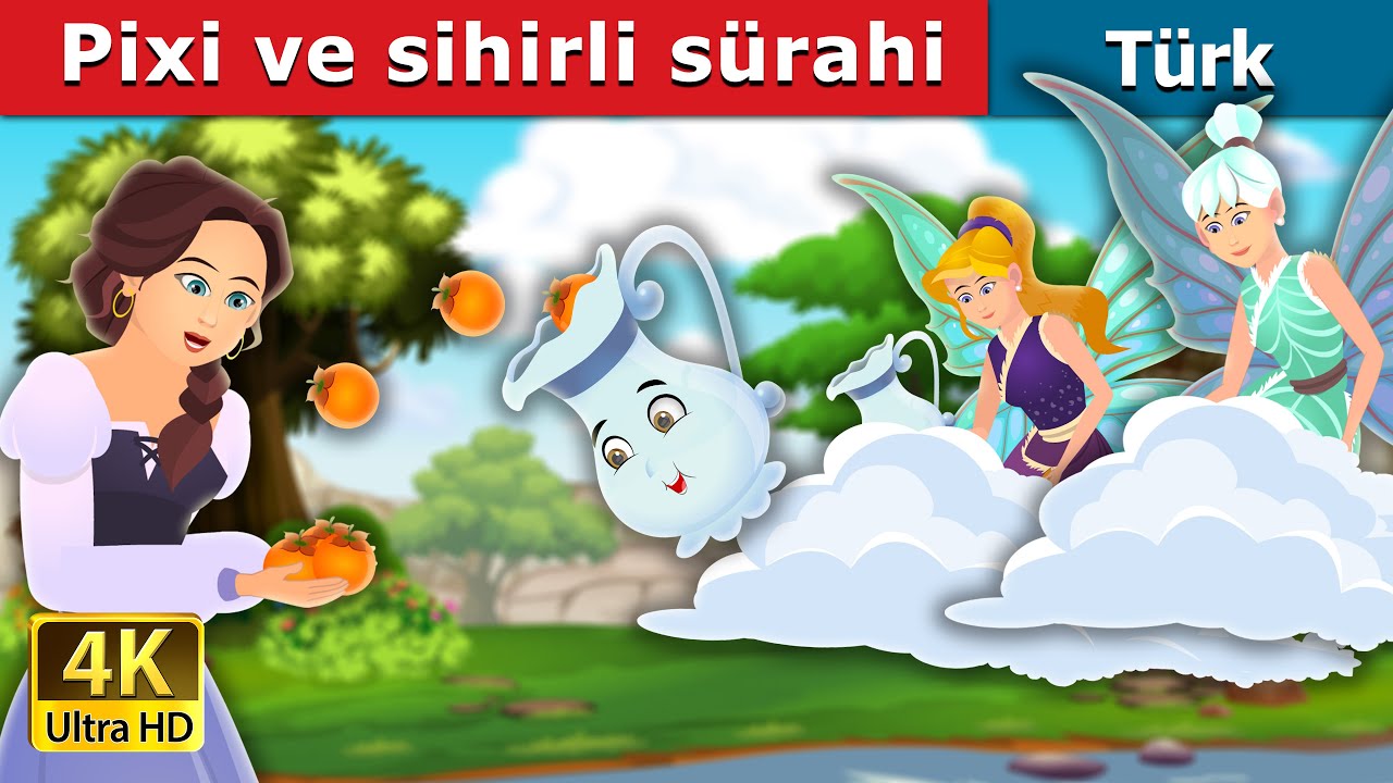 Pixi ve sihirli sürahi | Pixi & The Magic Pitcher Story | Türkçe peri masallar 