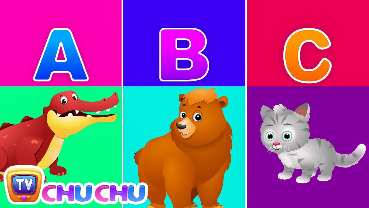 ChuChu TV Alphabet Animals – Learn the Alphabets, Animal Names & Animal Sounds | ABC Songs for Kids 