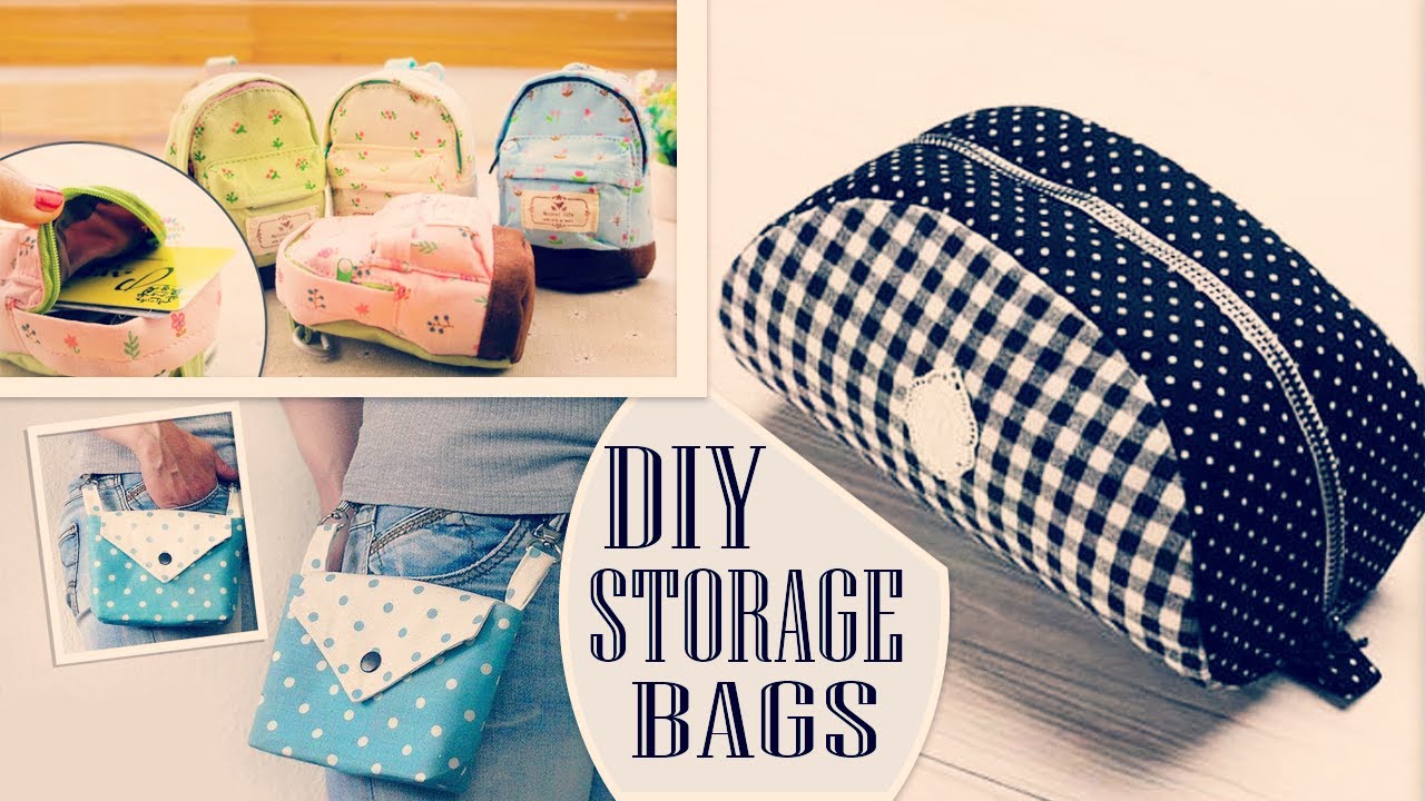 5 MIN CRAFT TRENDY DESIGNS DIY PUCH BAG // Useful For Daily Life 