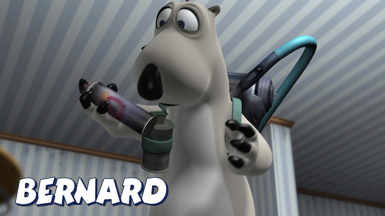 The Spray Can - Bernard Bear | WildBrain Cartoons 