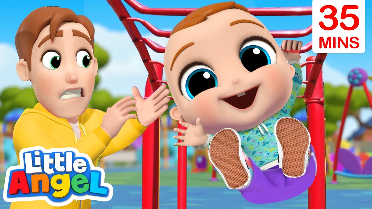 Play Safe At The Playground + More Little Angel Kids Songs & Nursery Rhymes 