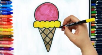 Páginas para colorear de helados ? 1⃣5⃣ Páginas para colorear súper ❤️