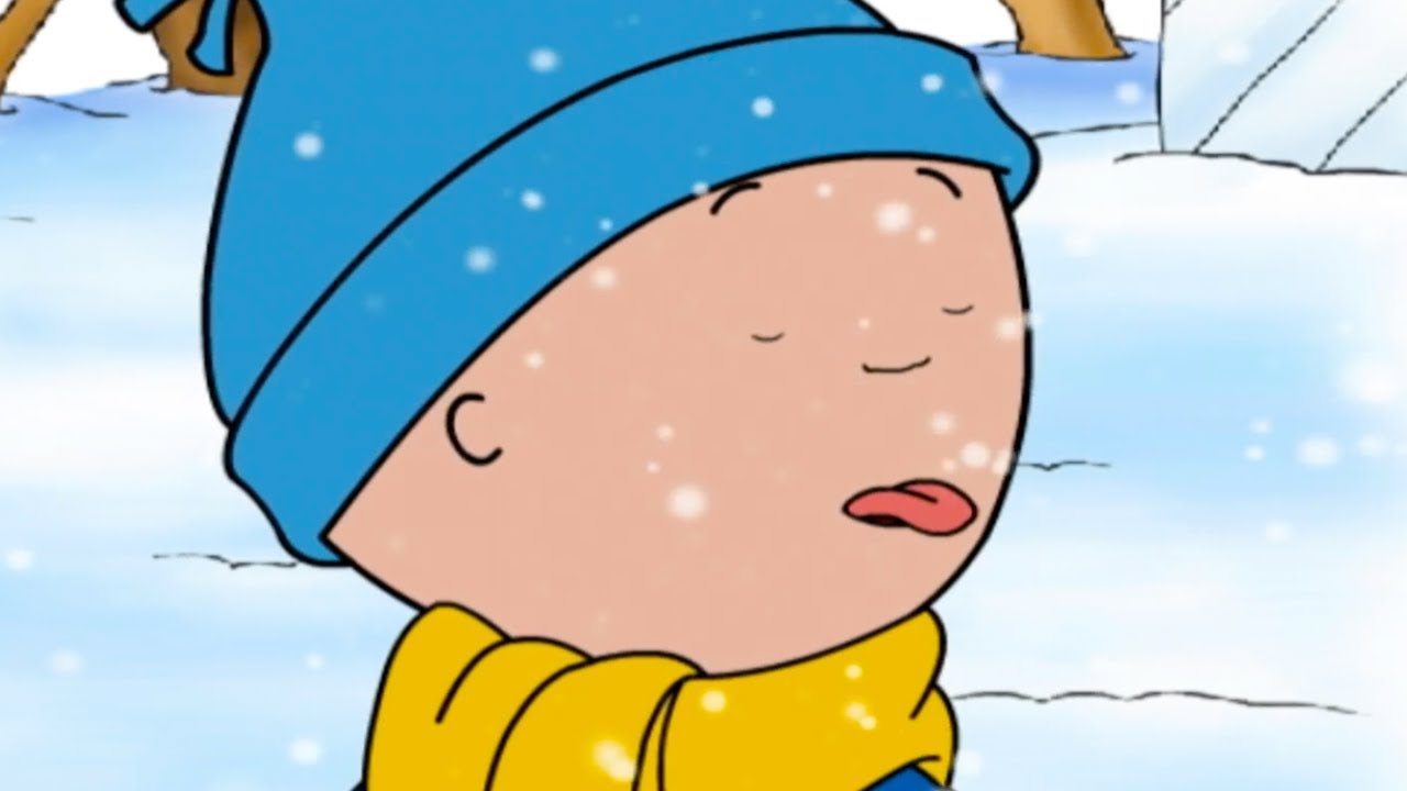 Caillou and the Snowflakes | Caillou Cartoon 