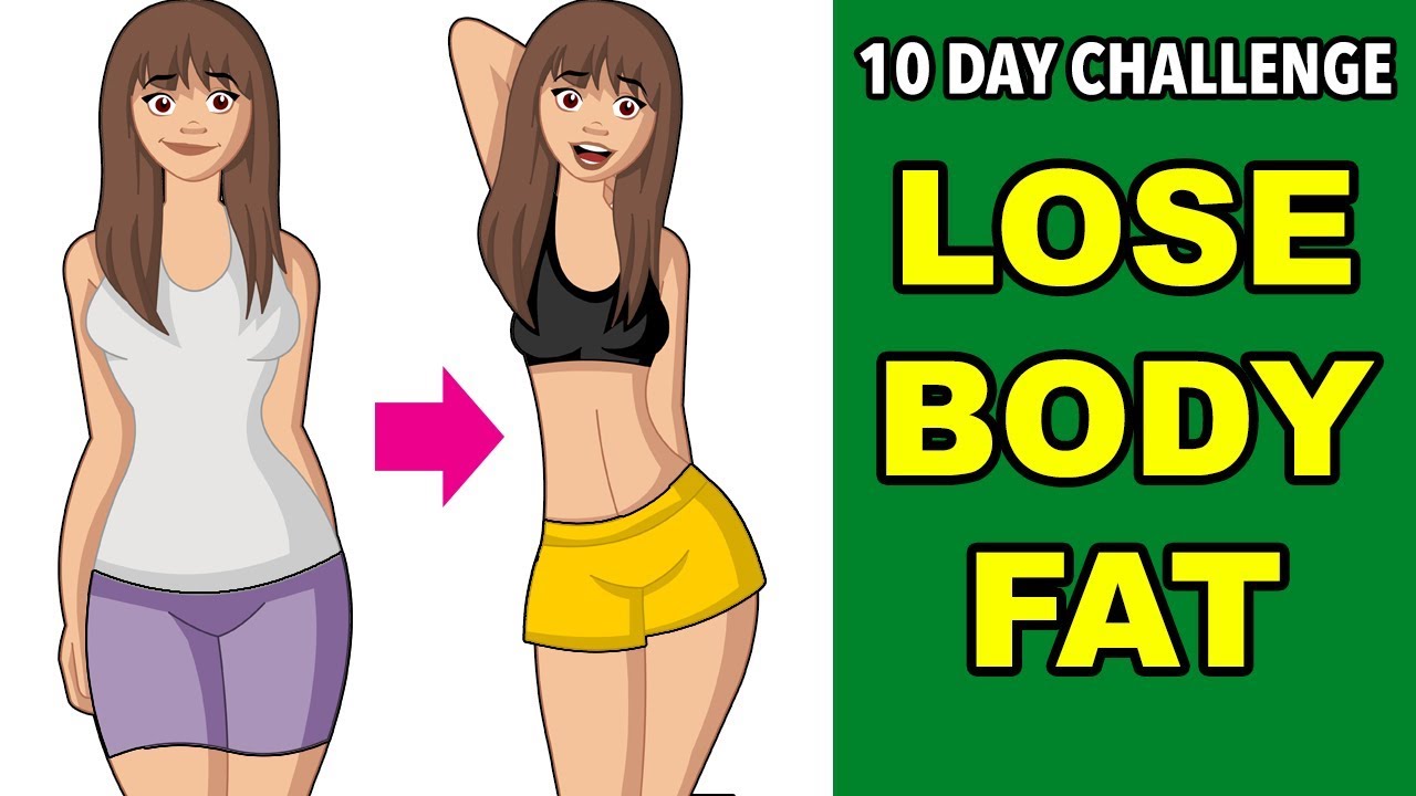 10-Day Lose Body Fat Challenge: Home Workout 