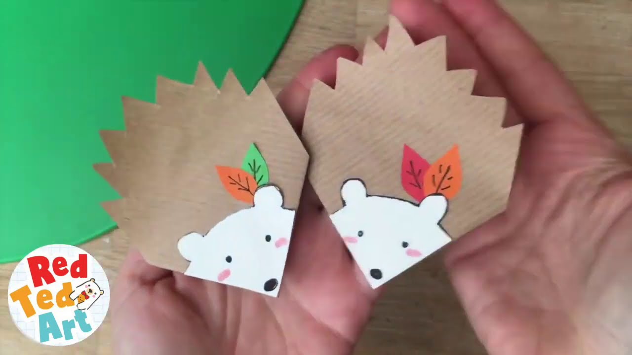 5 Fall Corner Bookmarks - Super cute and easy Autumn Corner Bookmark Designs 