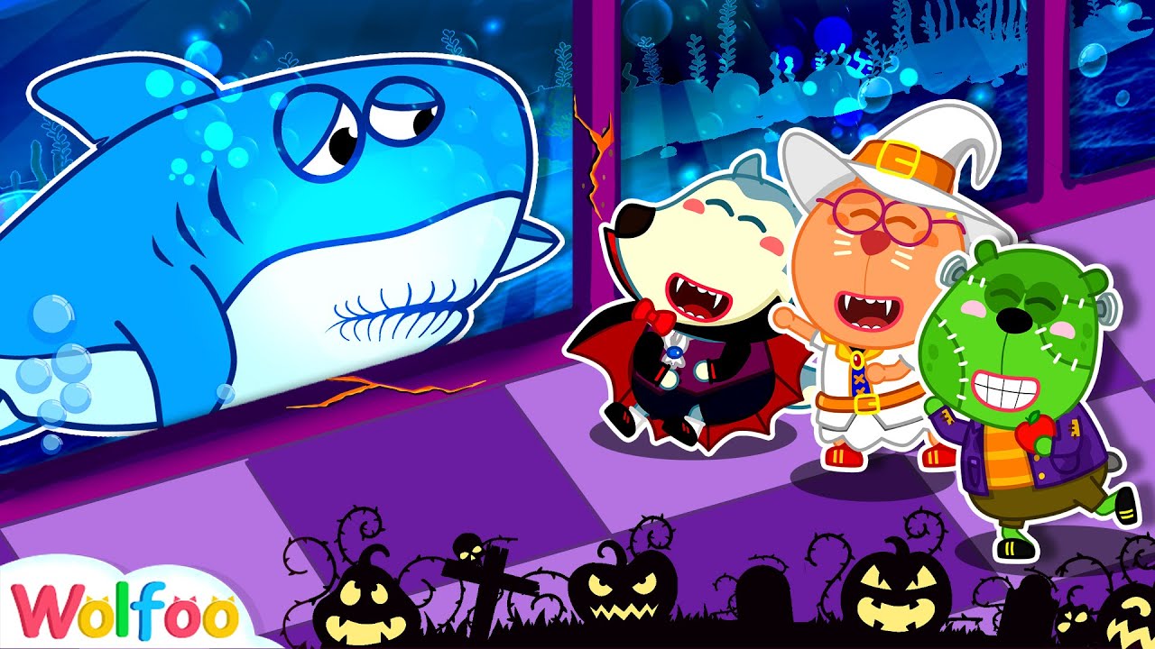 Baby Shark Got Wobbly Teeth - Funny Stories on Wolfoo's Halloween 2020 | Wolfoo Family Kids Cartoon 