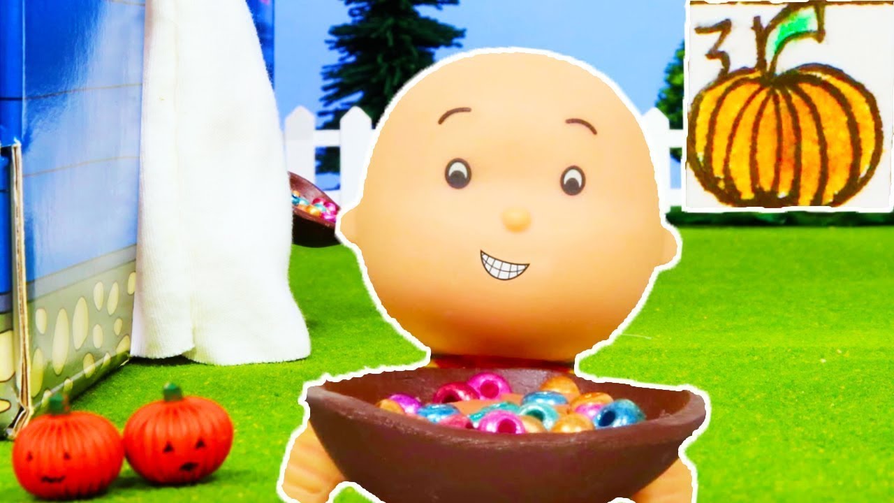 Caillou and Halloween | Caillou Cartoon 