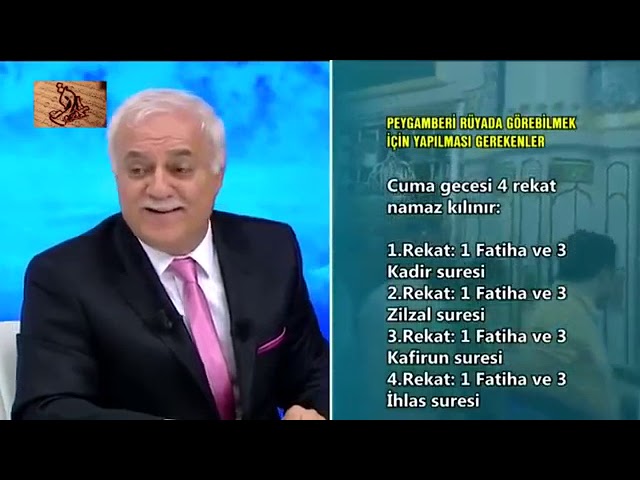 Peygamberi Rüyada Görebilmek İçin Yapılması Gerekenler - Nihat Hatipoğlu 