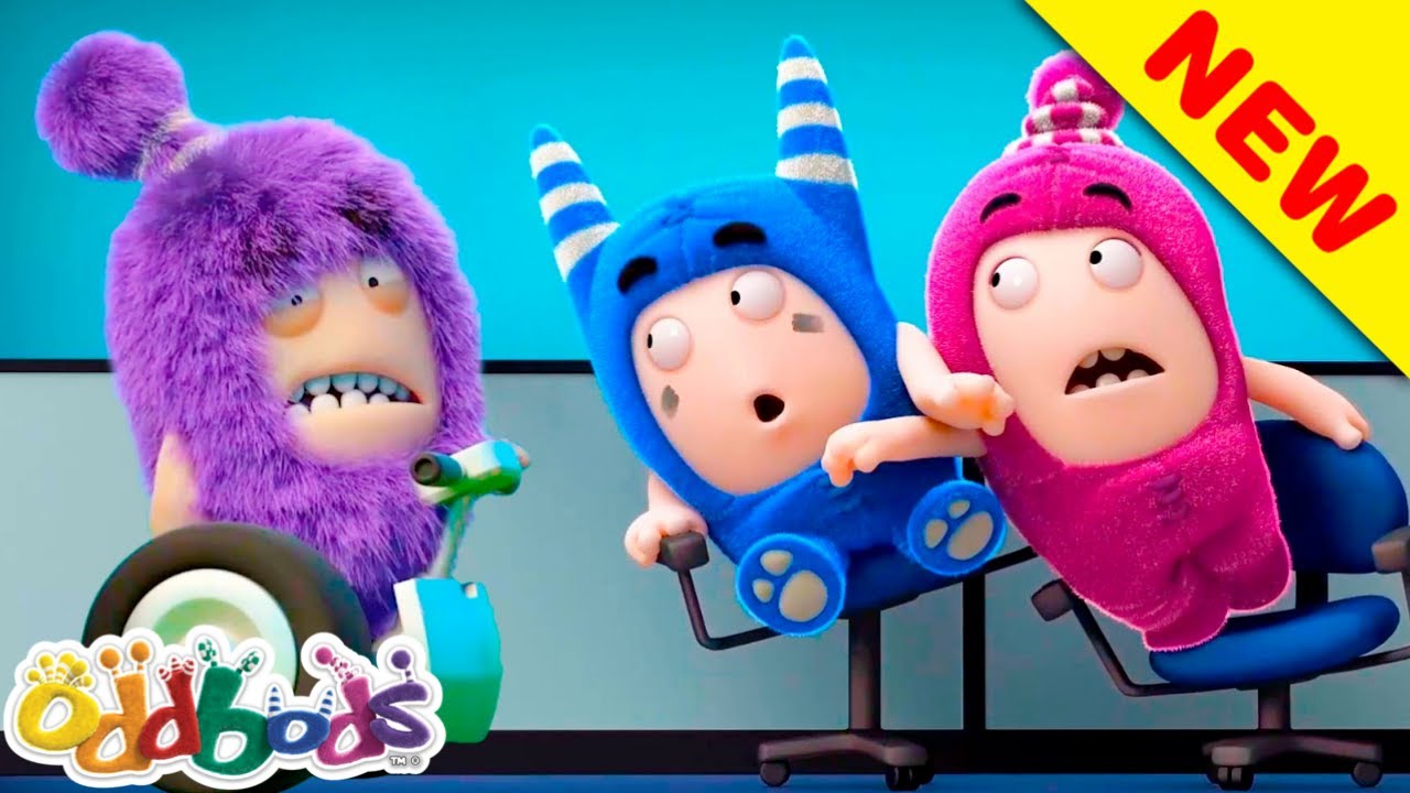 Menghasilkan Uang Dari Pekerjaan Musim Panas | Oddbods | BARU | Kartun Lucu Untuk Anak 