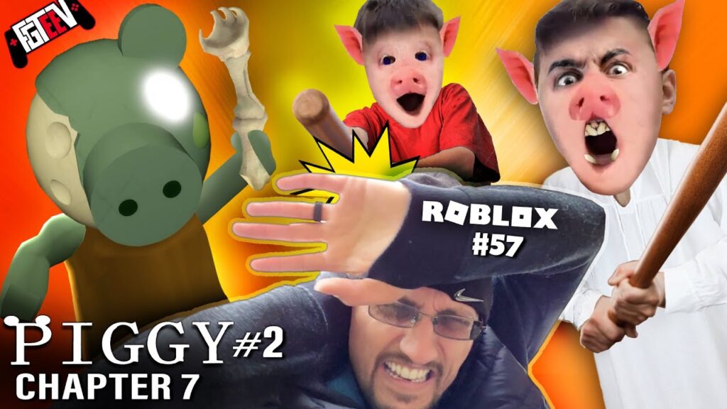 Roblox Piggy S Dad Vs Fgteev Escape Chapter 7 Metro Peppa Granny Gameplay Skit 57 - playing roblox piggy 2 youtube