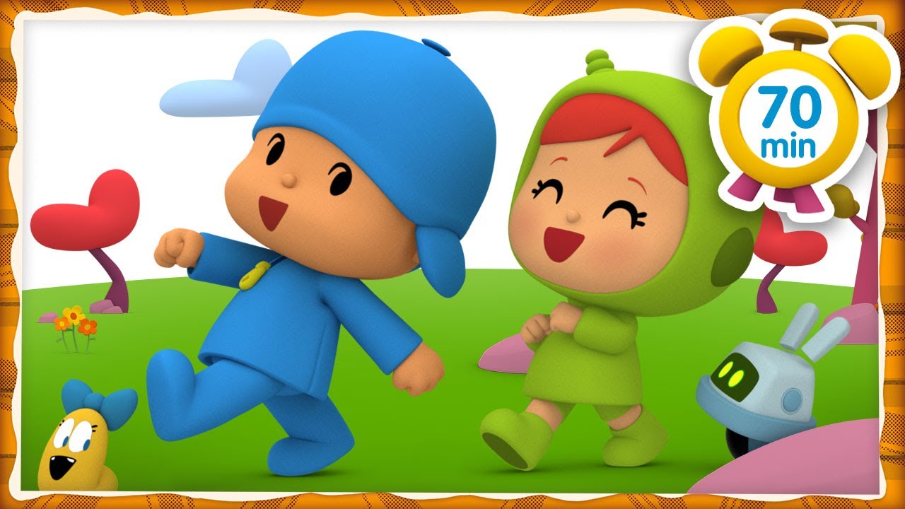 ?? POCOYO ITALIANO- Modi di Camminare [70 min] | VIDEO e CARTONI ANIMATI per bambini 