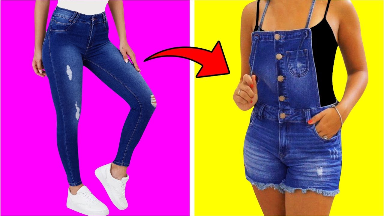 15 IDEIAS DE TRANSFORMAÇÃO DE ROUPAS PARA GAROTAS | TRUQUES CASEIROS DIY ROUPAS | IDER ALVES 