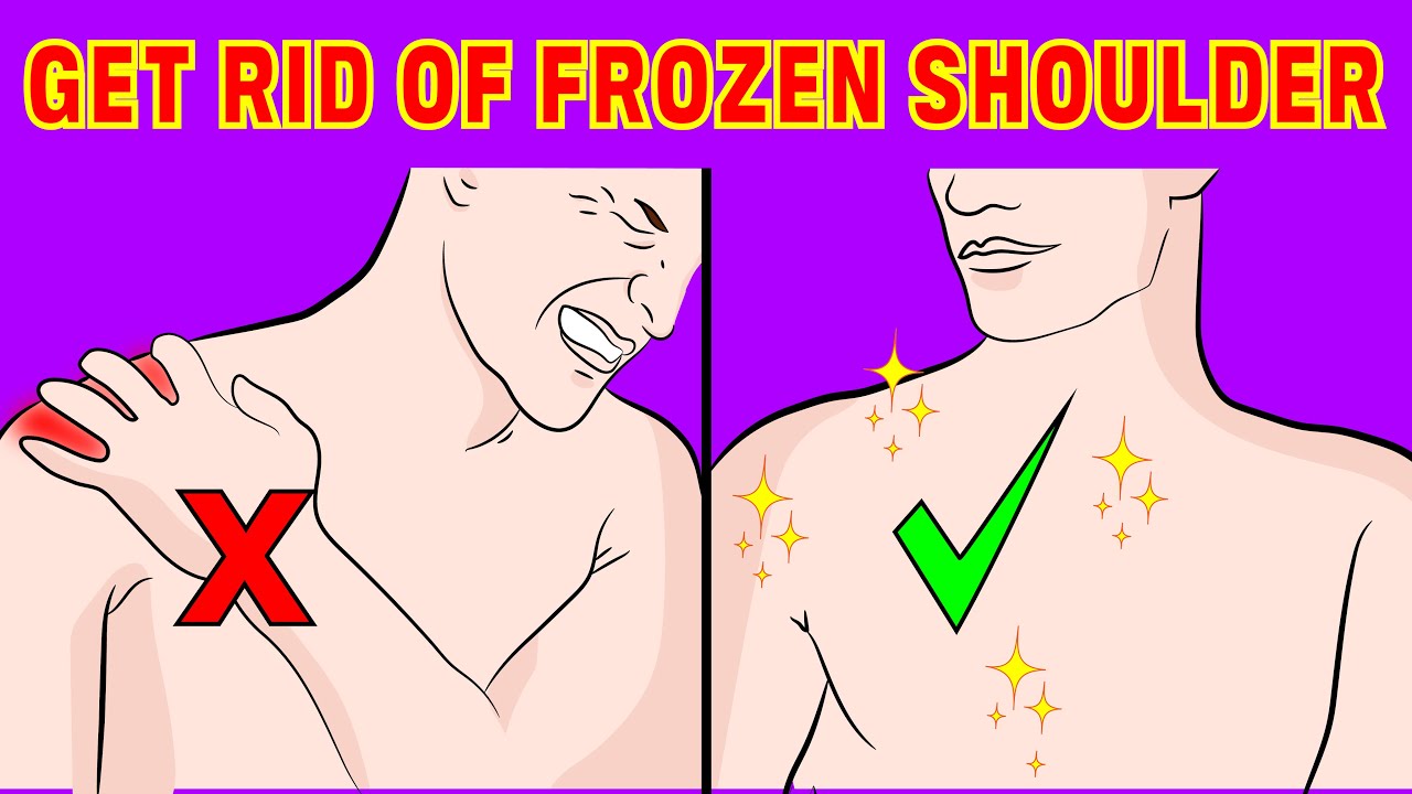 How to Get Rid of a Frozen Shoulder in just 4 minutes! 