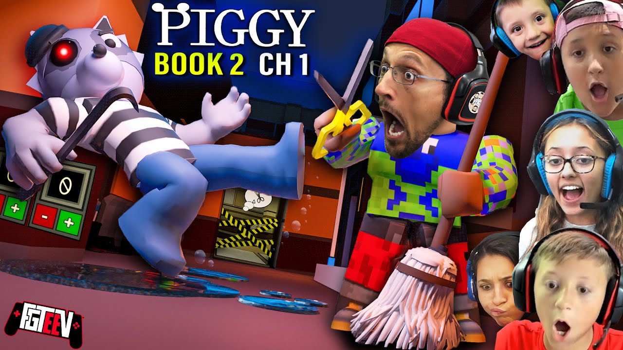 Piggy Book 2 Escaping The Alleys W Doggy Fgteev Ch 1 New Quiet Mode Shhh - granny chapter 2 code roblox 2020 youtube