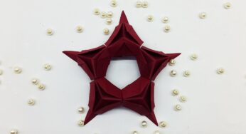 How to Make Paper Star for Christmas Decoration | DIY Paper Stars making instructions