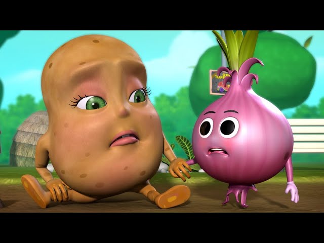 Aloogadde Mariyu Ullipaya - Potato Song | Telugu Kids Songs & Rhymes | Infobells 