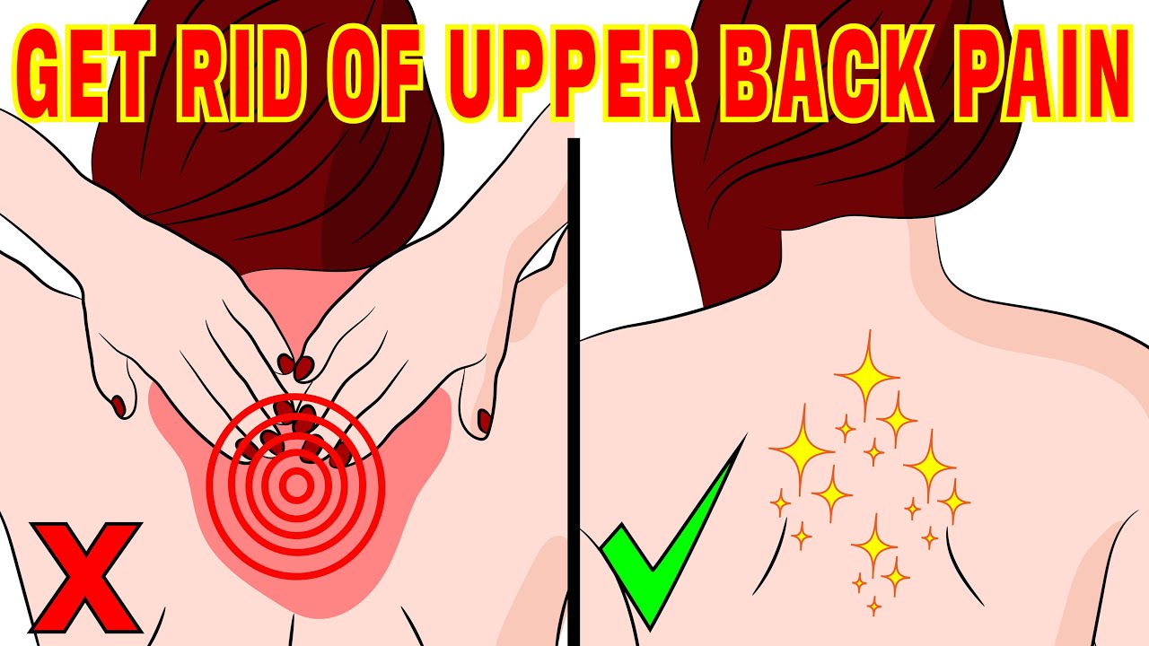 How to stop upper back pain in less than 4 minutes! 