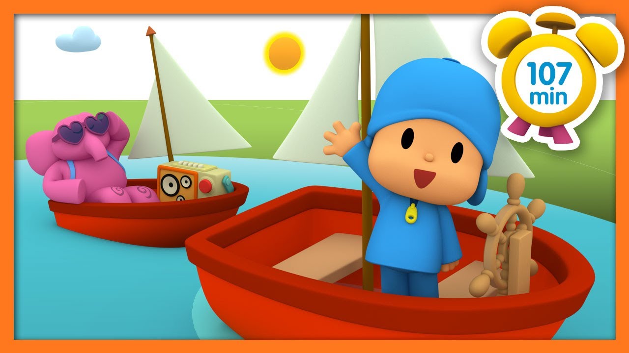 ? POCOYO in ENGLISH - Holidays at the lake [107 min] | Full Episodes | VIDEOS and CARTOONS for KIDS 