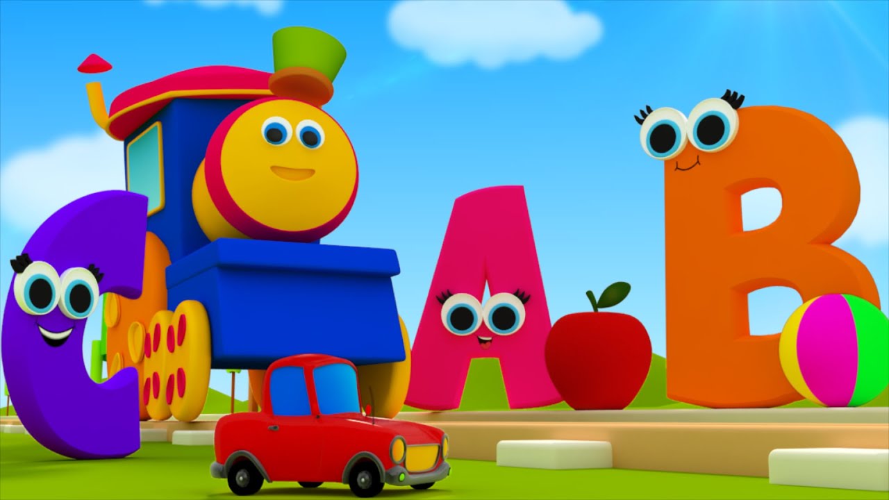 Bob, o trem | Bob o trem numa aventura Fonética | Canção Fonética | Canção do ABC | Kids Song 