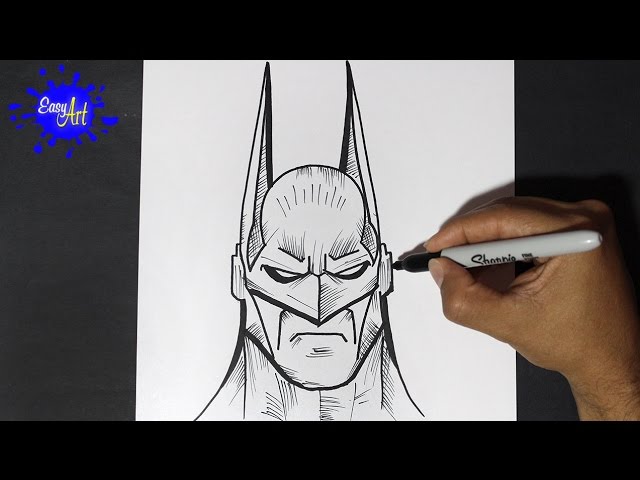 Como Dibujar a Batman 2 - How to Draw Batman 